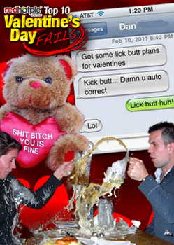 Top Ten Valentine’s Day Fails right banner