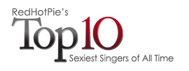 Top Ten Sexiest Singers banner title