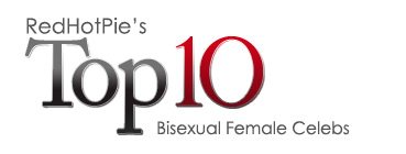 Top Ten Bisexual Female Celebs banner title